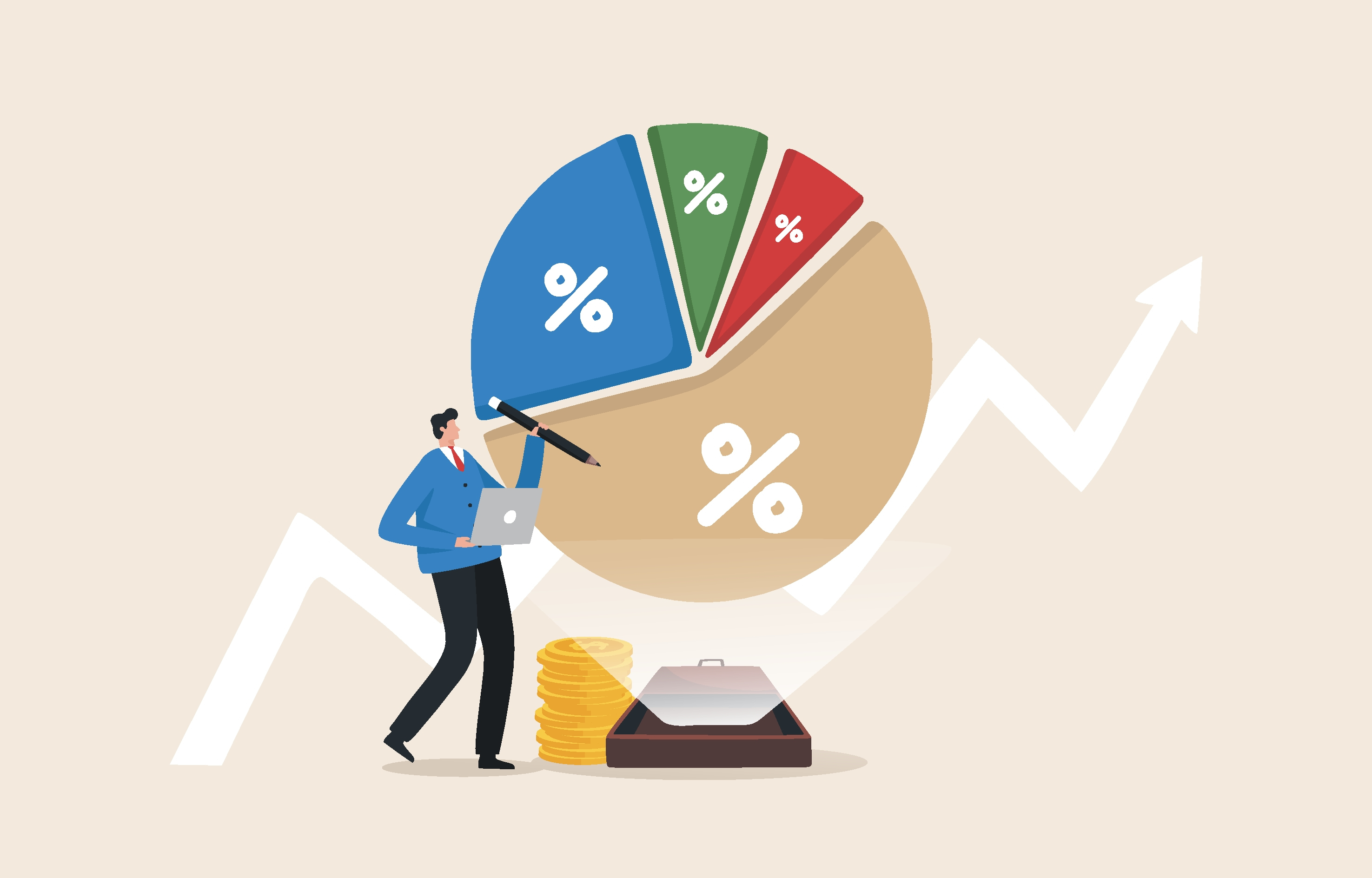 Graph round of percentages